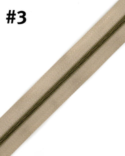 #3 Zipper Tape, 3m (118″), Natural