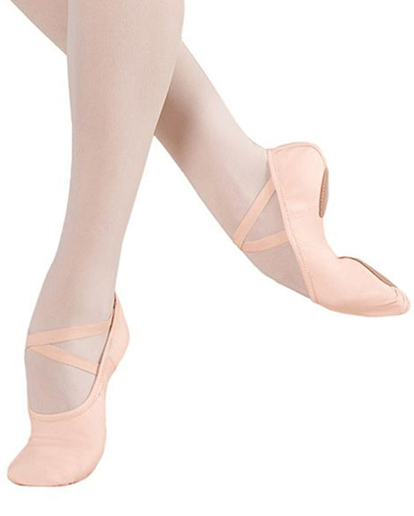 CLEARANCE, Energetiks Révélation Ballet Shoe - Tech Fit - Split Sole Canvas, Theatrical Pink, Adults, BSA10
