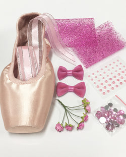 SPECIAL, Pointe Shoe Decorating Kit - Assorted - BUY ONE AND GET ONE FREE